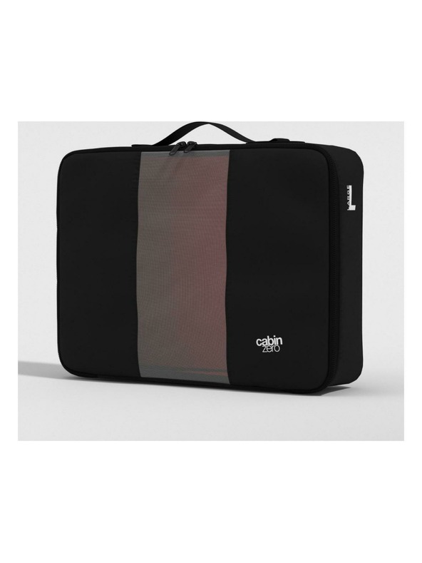 CabinZero CabinZero Luxusný Organizér na Balenie Veľký Absolute Black
