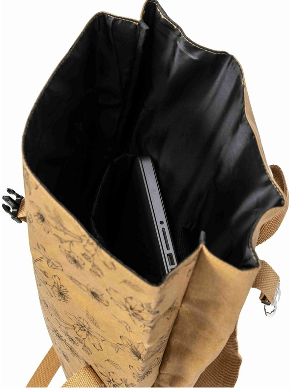 Meatfly Meatfly papierový batoh Vimes Blossom Brown 11 L