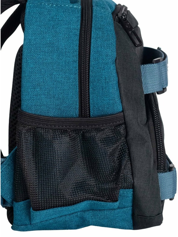 Meatfly Meatfly batoh Levi Petrol Heather/Charcoal Heather 10 L