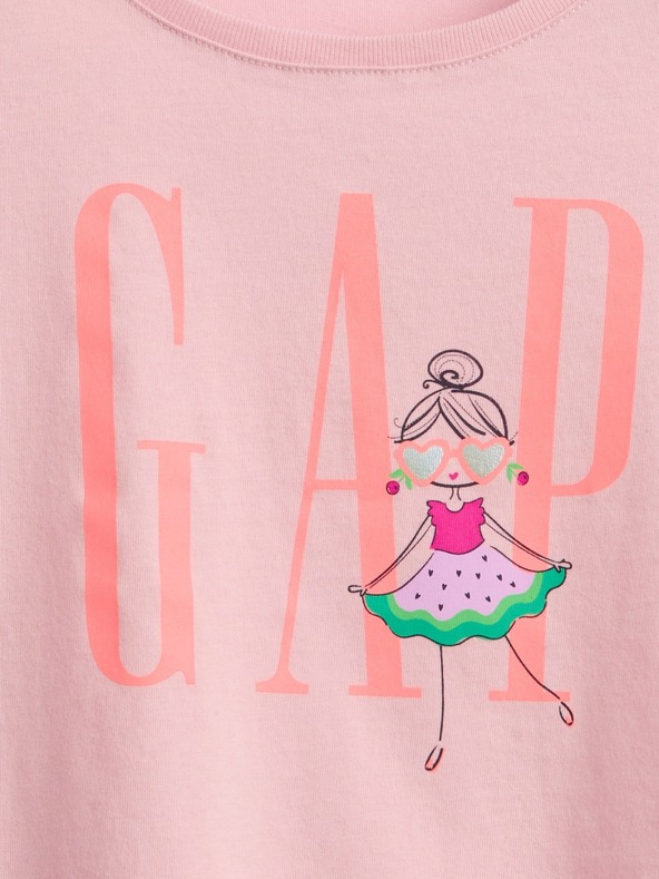 GAP Baby tričko s logom GAP