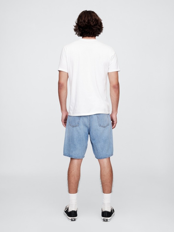 GAP Džínsové kraťasy Loose SuperSoft GAP