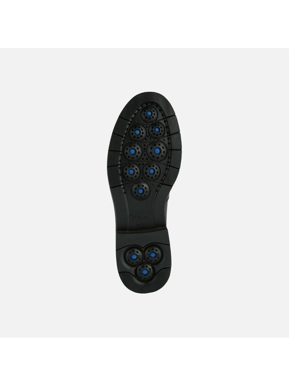 Geox Čierne dámske mokasíny Geox Spherica EC-1