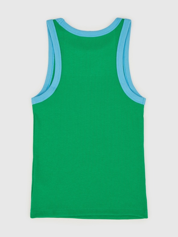 GAP Rebrovaný top s logom GAP