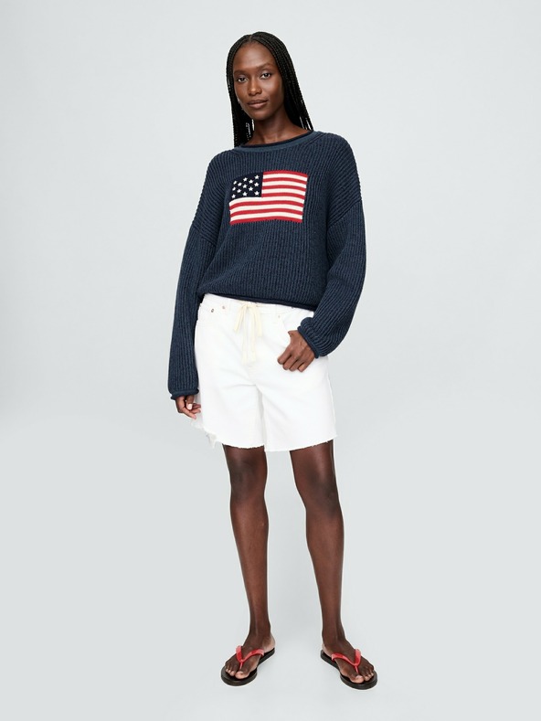 GAP Oversize crop sveter Americana GAP