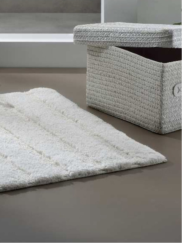 Kela Kúpeľňová predložka Megan 120x70 cm bavlna terra KELA