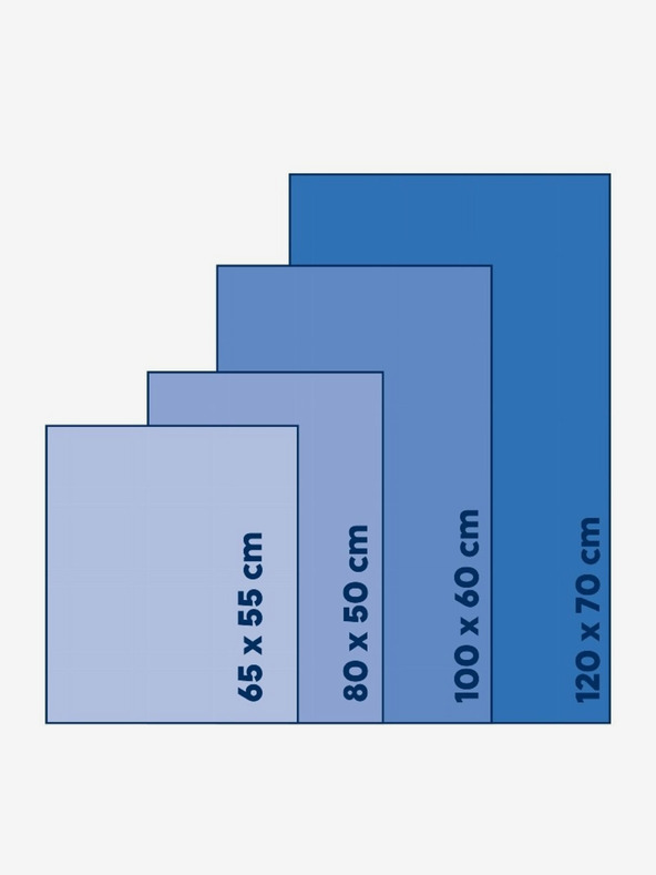 Kela Kúpeľňová predložka Megan 120x70 cm bavlna sivobiela KELA