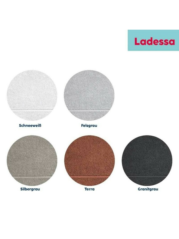 Kela Kúpeľňová predložka Ladessa 70x50 cm bavlna striebornosivá KELA