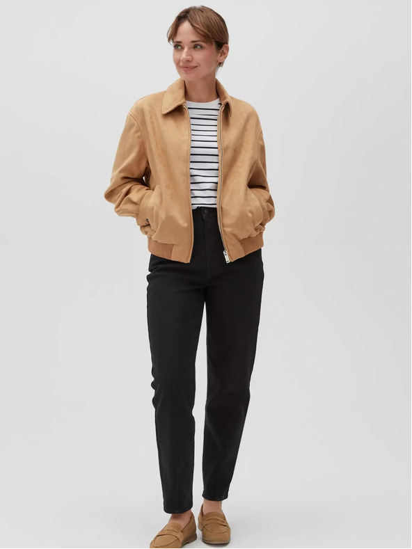 Moodo Béžová dámska bunda