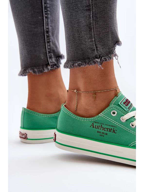 BIG STAR SHOES Dámske tenisky Big Star Green