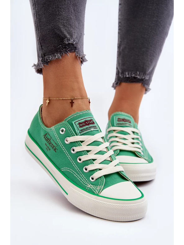 BIG STAR SHOES Dámske tenisky Big Star Green
