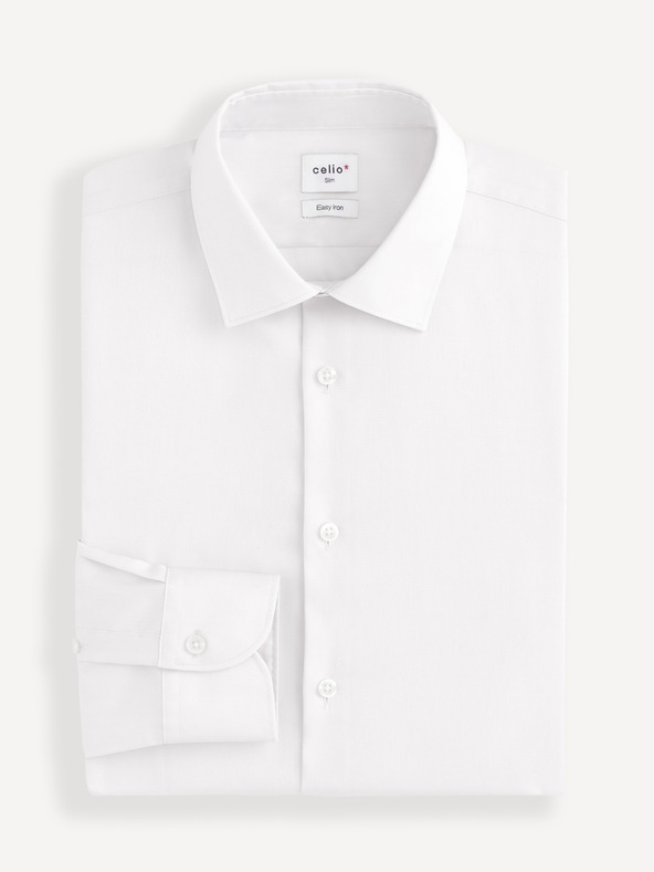 Celio Biela košeľa Celio Narox