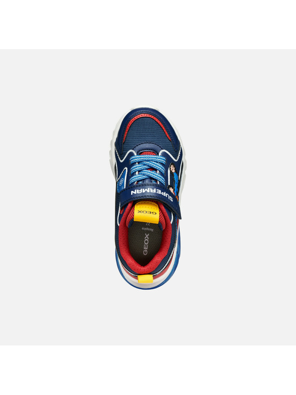 Geox Modré chlapčenské tenisky Geox Ciberdron