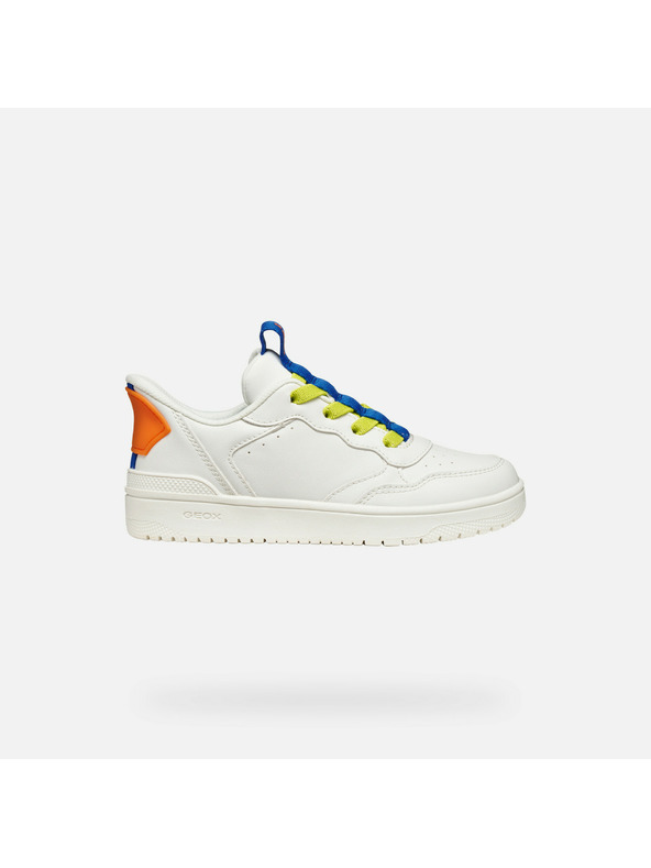 Geox Biele chlapčenské tenisky Geox Washiba Fast In