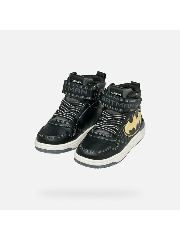 Geox Čierne chlapčenské tenisky Geox Washiba