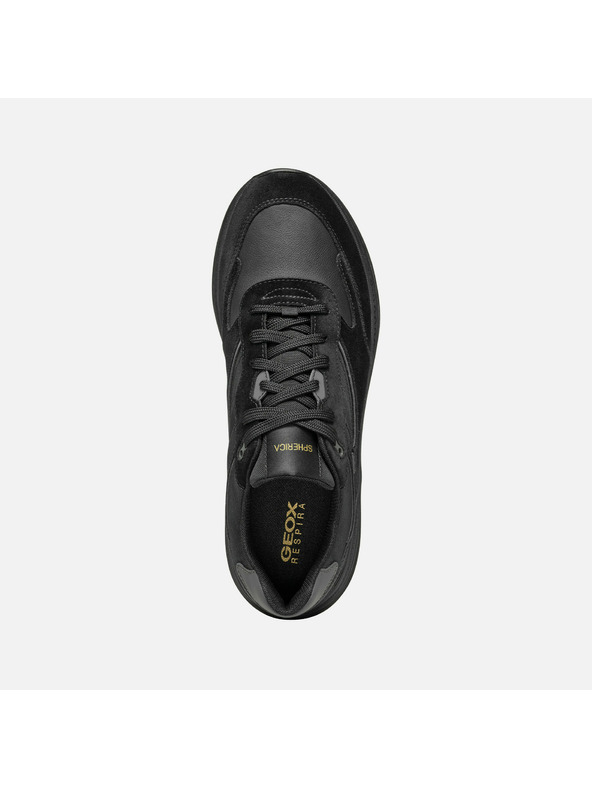 Geox Čierne pánske tenisky Geox Spherica Actif X1
