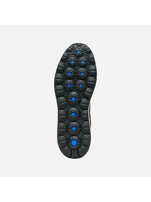 Geox Vínovočervené pánske tenisky Geox Spherica 4X4 ABX