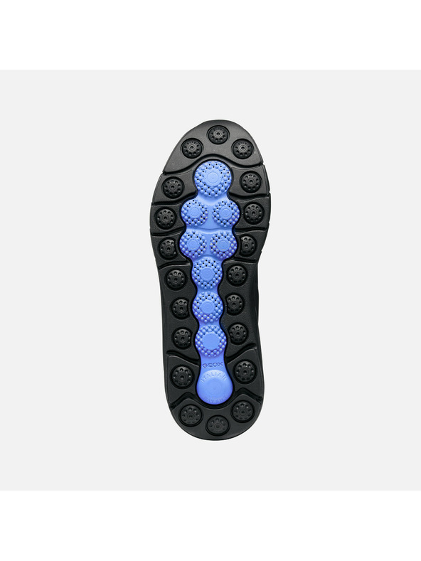 Geox Čierne pánske tenisky Geox Spherica ECUB-5