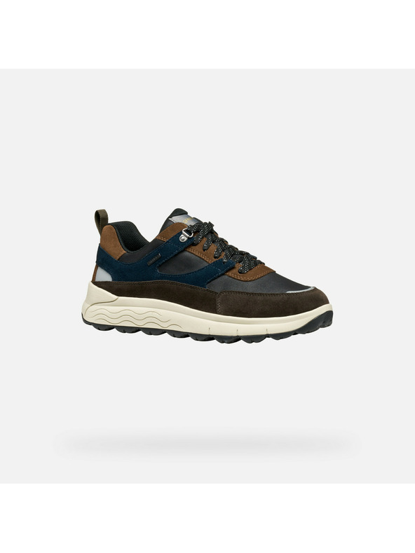 Geox Tmavohnedé pánske tenisky Geox Spherica 4X4 B ABX