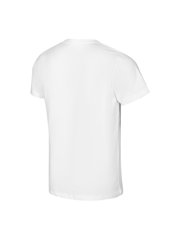 NAX Pánske bavlnené tričko nax NAX OKAM white