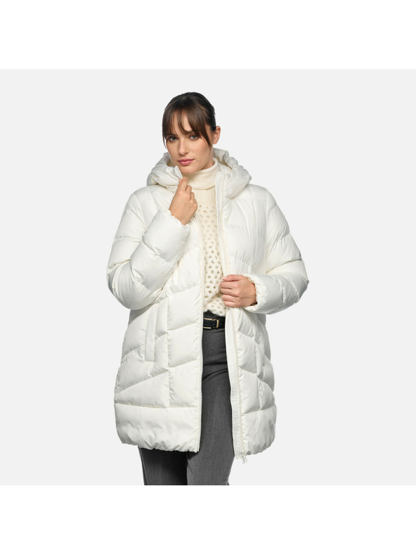 Geox Krémová dámska bunda Geox Anylla