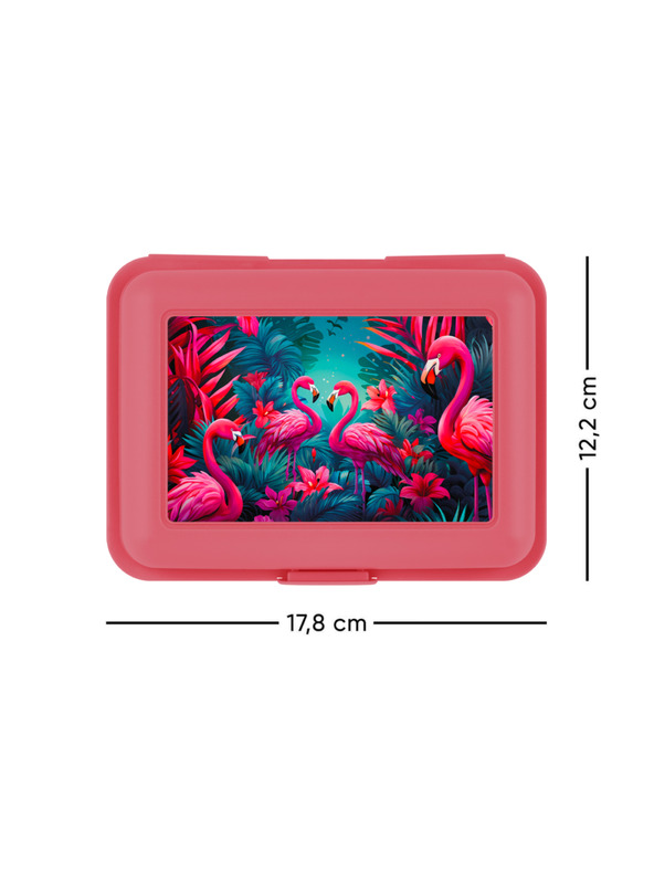 BAAGL  BAAGL Box na desiatu Plameniaky