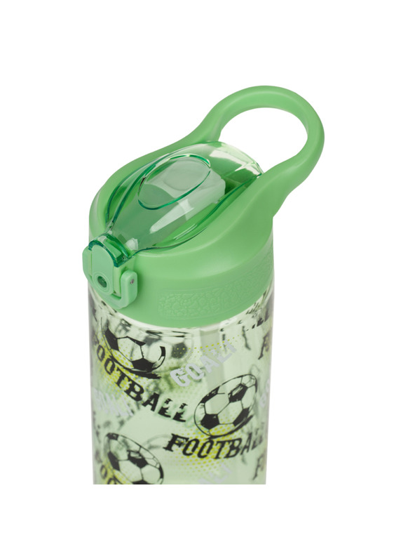 BAAGL  BAAGL Tritánová fľaša na pitie s slamkou Futbal 500 ml