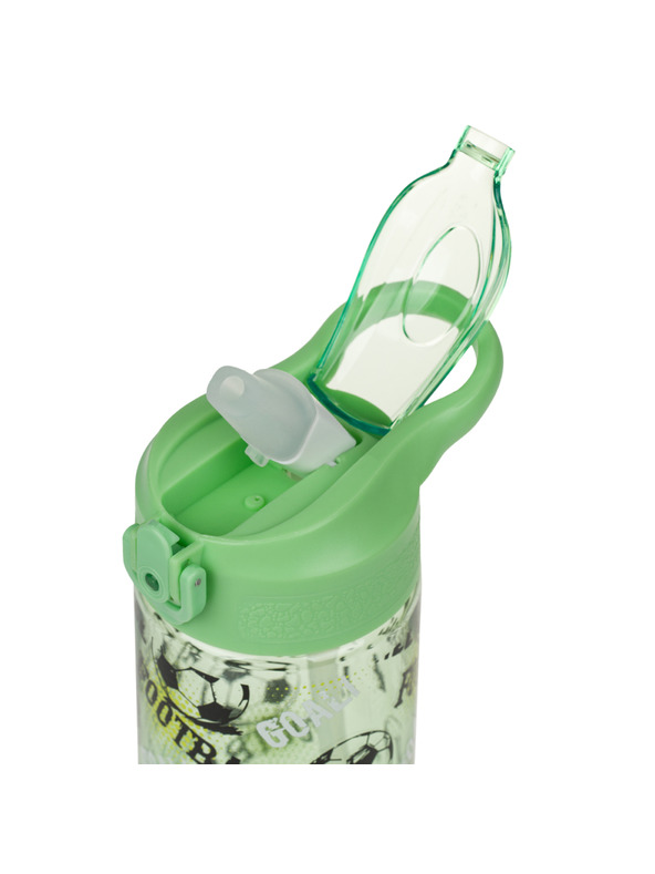 BAAGL  BAAGL Tritánová fľaša na pitie s slamkou Futbal 500 ml