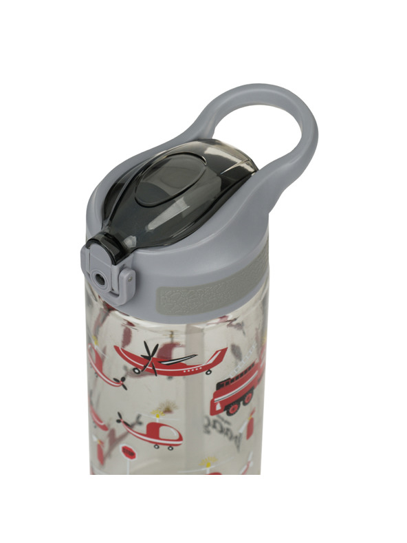 BAAGL  BAAGL Tritánová fľaša na pitie s slamkou Záchranári 500 ml