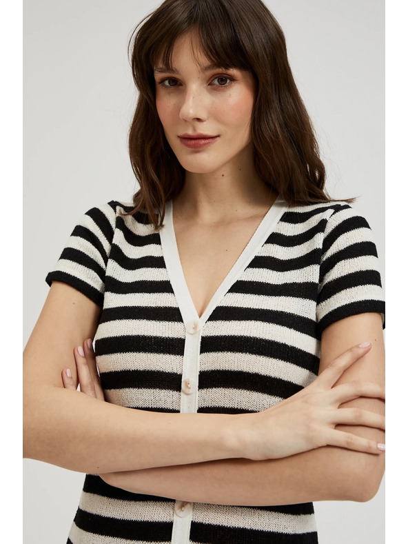 Moodo Pruhované šaty