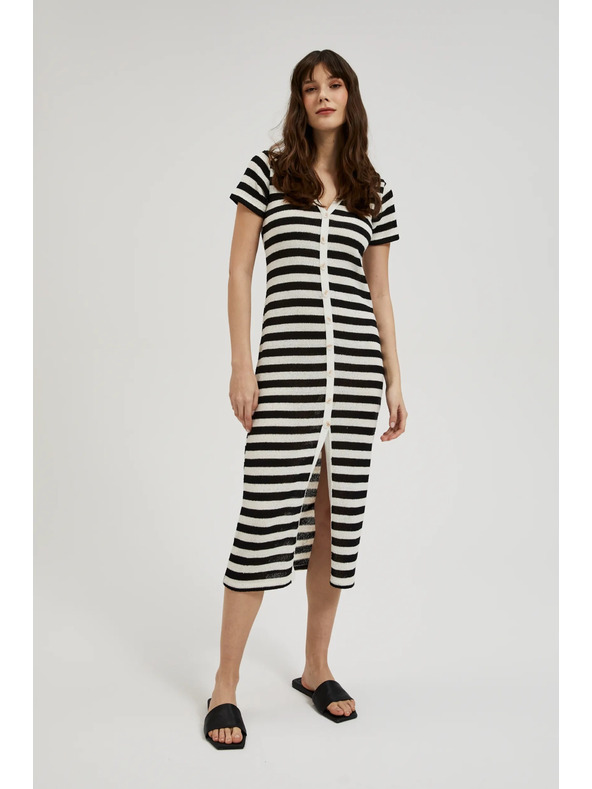 Moodo Pruhované šaty