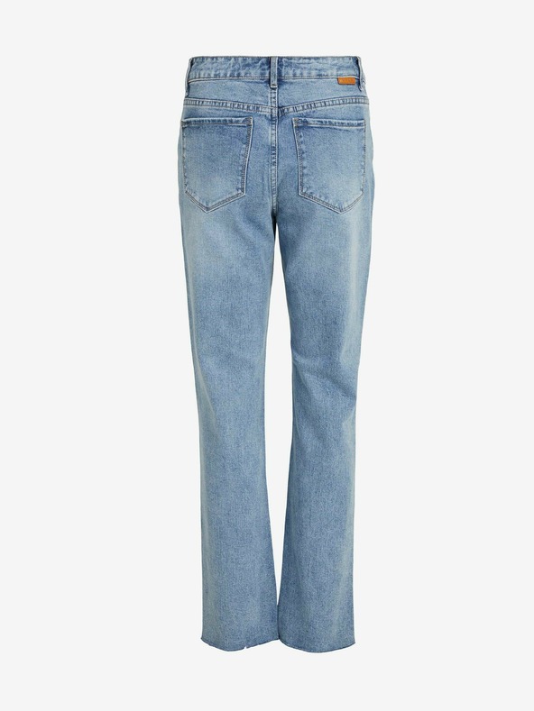 Vila Modré džínsy rovného strihu VILA Stray