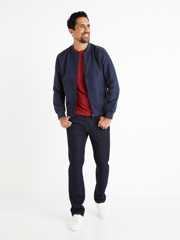 Celio Tmavomodrý pánsky bomber Celio Cutuk