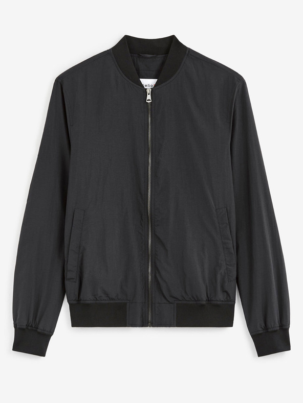 Celio Čierny pánsky bomber Celio Cubluz