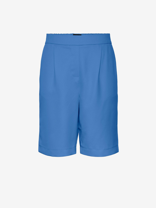 Pieces Modré dámske šortky Pieces Tally