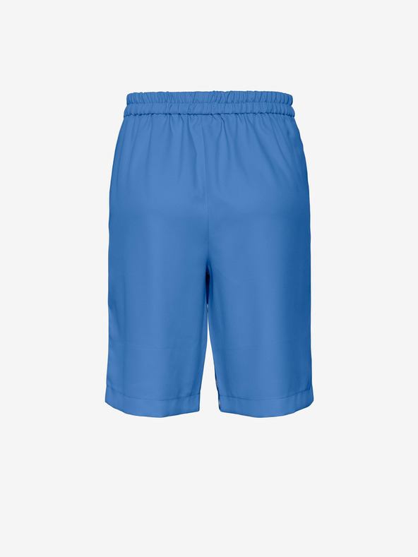 Pieces Modré dámske šortky Pieces Tally