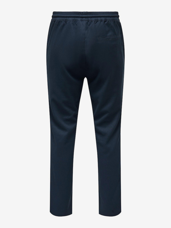ONLY & SONS Tmavomodré pánske nohavice ONLY & SONS Linus