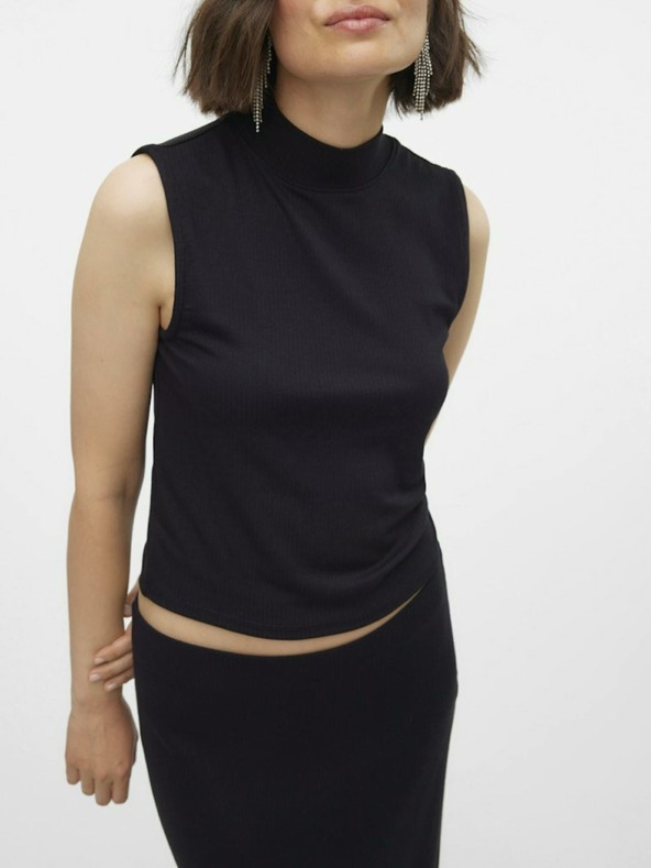 Vero Moda Čierne dámske tielko Vero Moda Mary