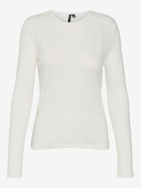 Vero Moda Biele dámske tričko Vero Moda Lisa