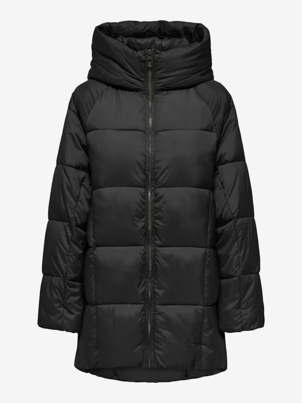 ONLY Čierna dámska zimná prešívaná bunda ONLY Asta