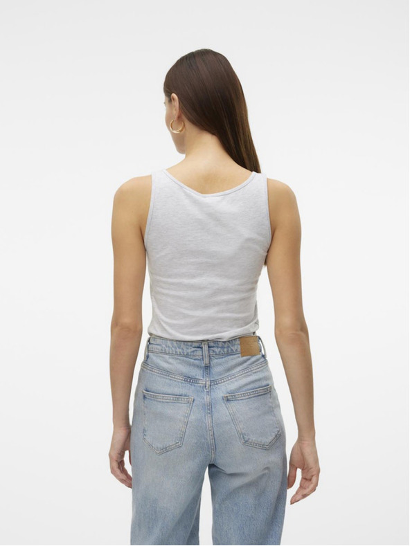 Vero Moda Svetlošedé dámske tielko Vero Moda Lulu