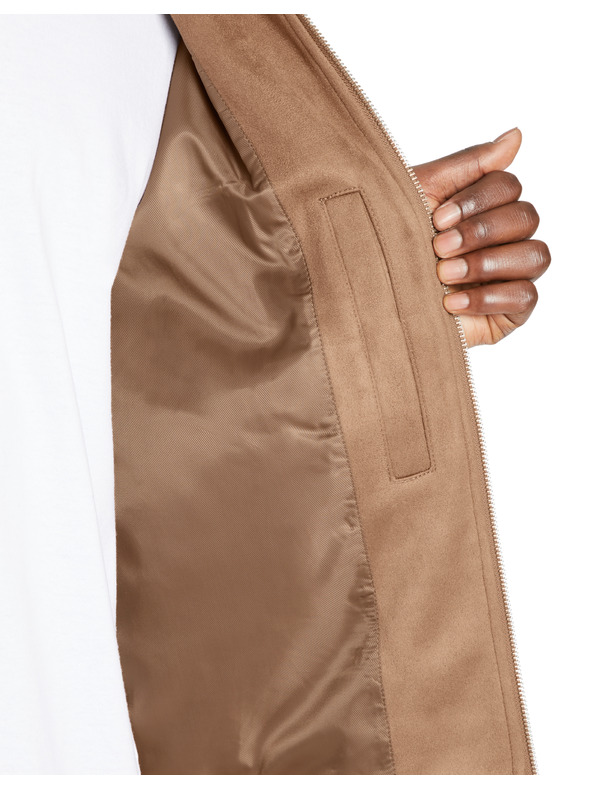 Celio Jufaster bunda z umelého semišu