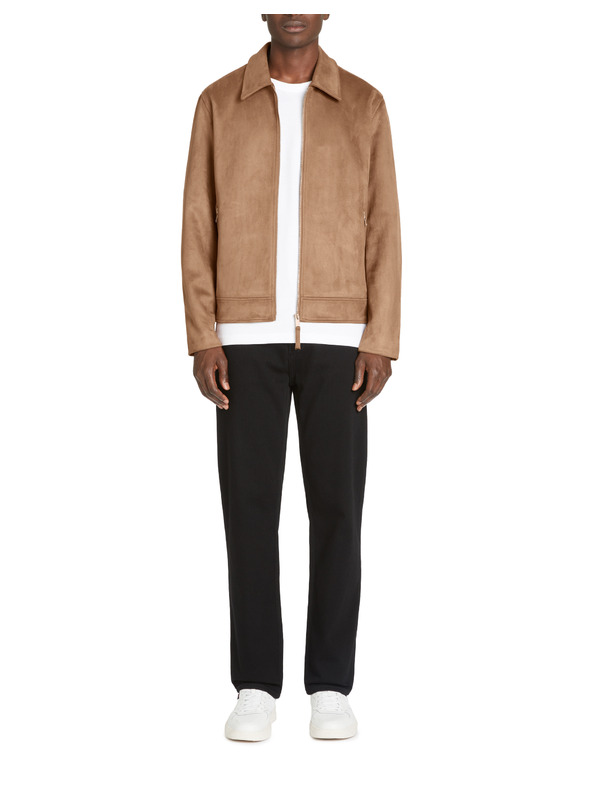 Celio Jufaster bunda z umelého semišu