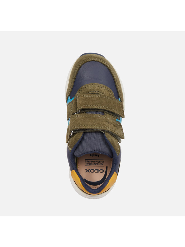 Geox Khaki detská obuv pre prvé krôčky Geox Flexyper Mini Boy