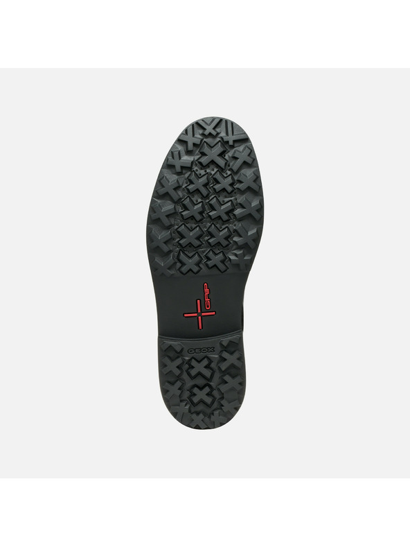 Geox Čierne pánske členkové topánky Geox Lagorai + Grip A