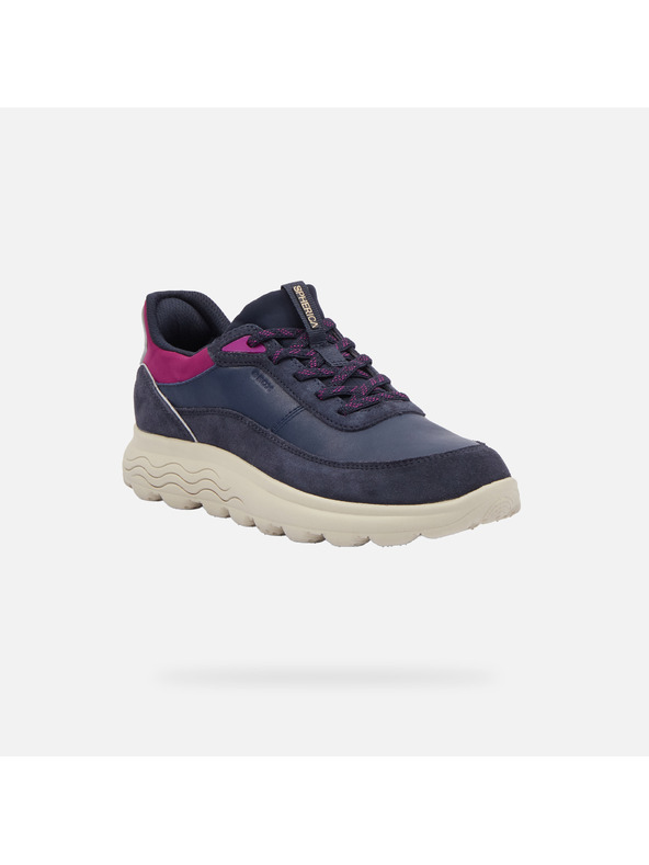 Geox Tmavo modré dámske tenisky Geox Spherica Plus Fast in