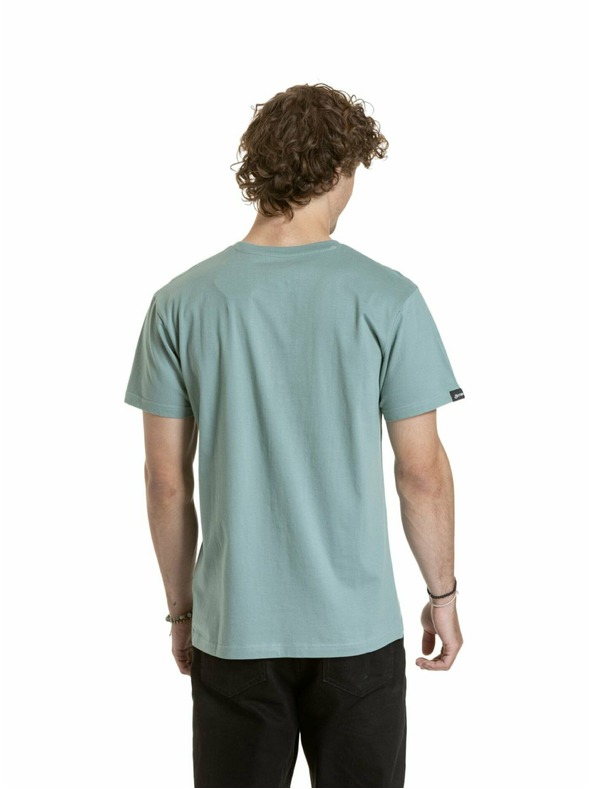 Meatfly Meatfly pánske tričko MF Logo Dusty Mint