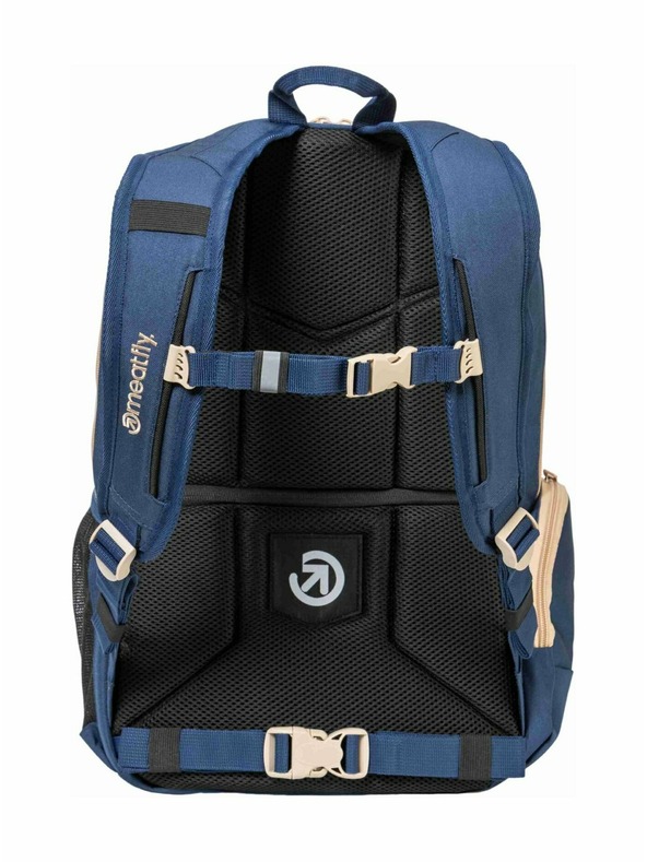 Meatfly Meatfly batoh Basejumper Beige / Sea 22 L + PERAČNÍK | Piesková | Objem 22 L