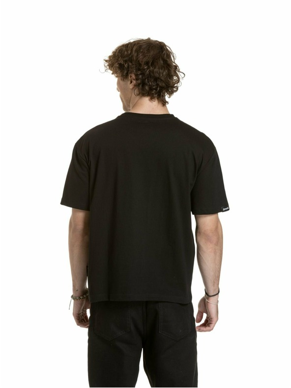 Meatfly Meatfly unisex tričko Minimal Black