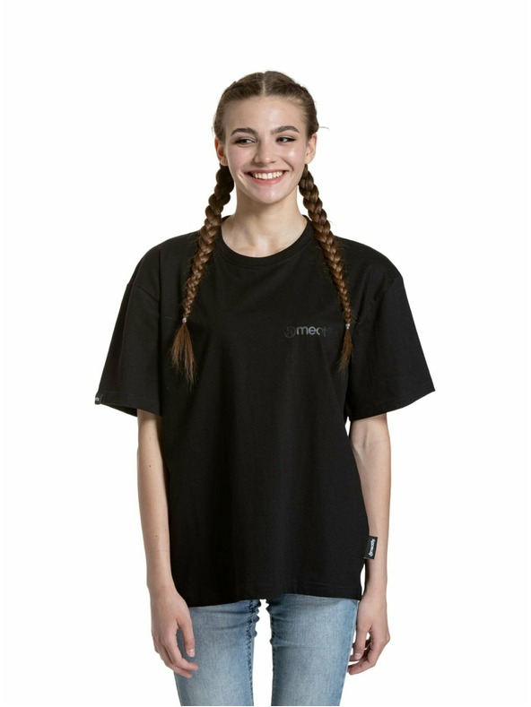 Meatfly Meatfly unisex tričko Minimal Black