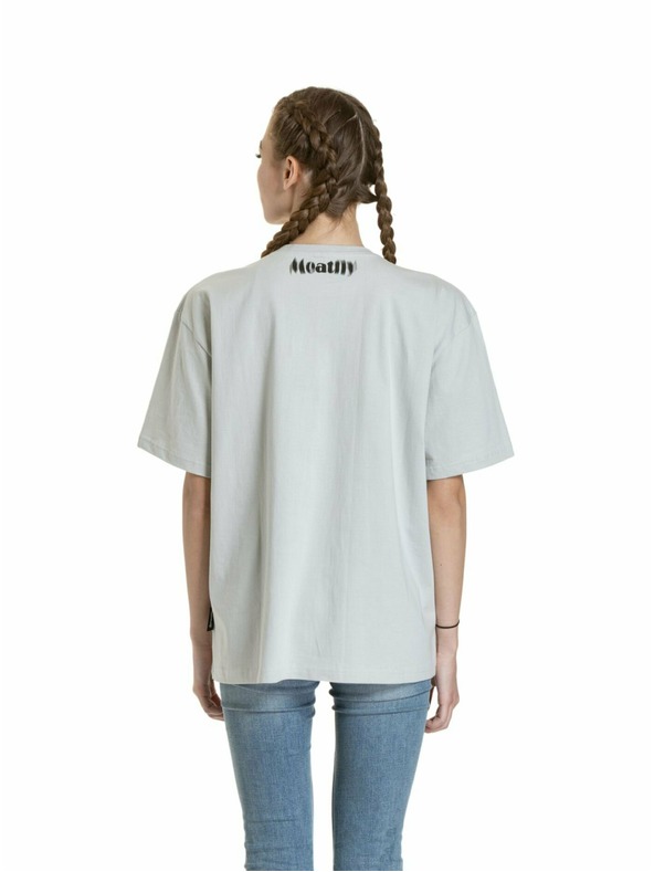 Meatfly Meatfly unisex tričko Domes Stone Blured | Sivá